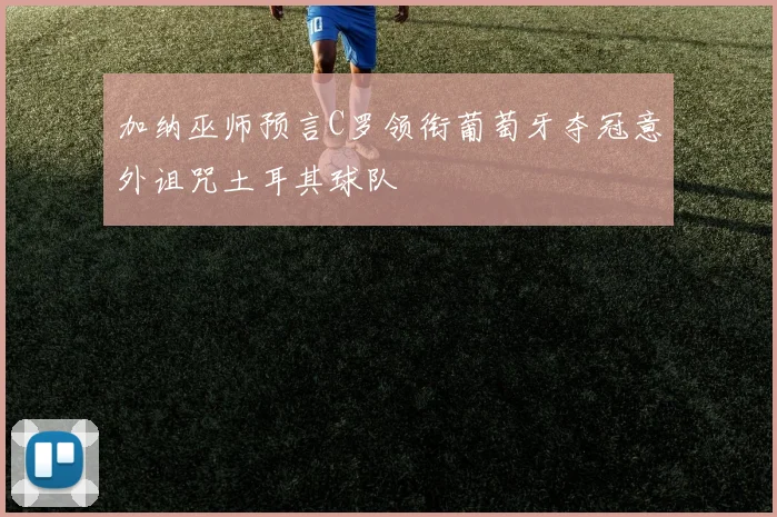 加纳巫师预言C罗领衔葡萄牙夺冠意外诅咒土耳其球队